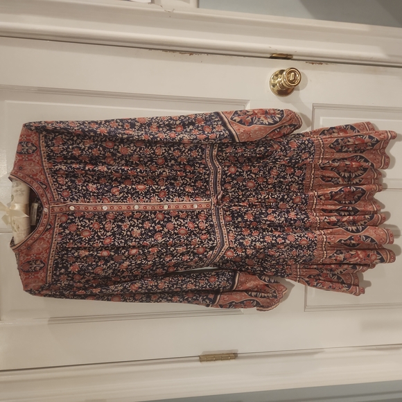 💕SPELL & THE GYPSY COLLECTIVE💕 Jasmine Playdress ~ Navy Blue Floral Small S - Picture 8 of 11